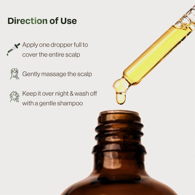 Sacred Grove | Rosemary & Castor Hair Growth Oil | Stimulates The Roots For Hair Growth | Suited For All Hair Types & Age Groups | 100 Ml