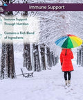 Buried Treasure Acf Advanced Immune Support 16 Oz 16 Servings With Elderberry Ecea And Herbal Blend For Immunity Support