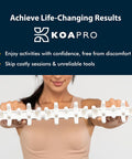 Koapro Facia Blaster Tool For Cellulite - Large Full Body Neck Massager Pain Relief, Deep Tissue Muscle Massage For Back, Legs, Trigger Point Tool - Myofascial & Fascia Release Tools Alleviate Tension