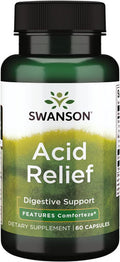 Swanson Acid Relief 60 Capsules