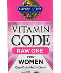 Garden of Life Vitamin Code Raw One For Women 75 Caps