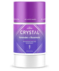 Crystal Magnesium Solid Stick Natural Deodorant NonIrritating Aluminum Deodorant for Men or Women Safely and Effectively Fights Odor Lavender Rosemary 2.5 oz