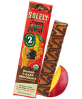 Solely - Organic Mango Fruit Jerky - 12 Individually Wrapped Fruit Strips - Fruit Leather Made from Dried Fruits - Healthy Snacks, Vegan - 0.8oz (23g)