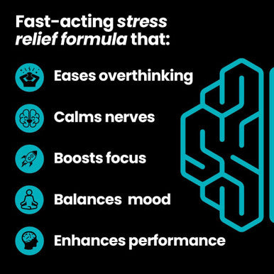 Neuroq Calm Thinking Gummies - Relaxation Support, Calm & Focus - With Sensoril Ashwagandha, Gaba, L-Theanine, Lemon Balm & Chamomile - 30 Day Supply / 90 Gummies