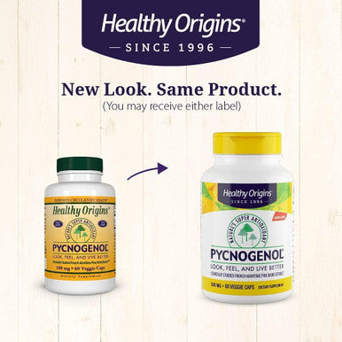 Healthy Origins Pycnogenol (Nature's Super Antioxidant) 100 mg, 120 Count