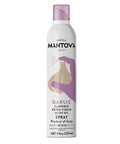 Mantova Extra Virgin Olive Oil Spray Garlic Flavored 8 oz. Spray Bottle - Manage Oil Amount - Great For Salads & Cooking