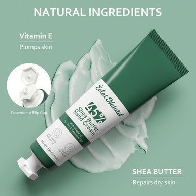 Hand Cream Set With 45% Shea Butter & Vitamin E Moisturizer Deep Moisturizing Dry Hands Cream Hand Lotion For Dry Skin 2.37 Fl Oz (Pack Of 3)