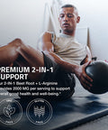 Bronson Beet Root + L-Arginine 2000 Mg Nitric Oxide Production- Non-Gmo, 120 Vegetarian Capsules