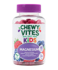 Chewy Vites Kids Magnesium 2 Months Supply 60 Kids Vitamins Gummies 500mg Magnesium Citrate Providing 56mg per Gummy Real Fruit Juice Age 3 + Berries Flavour
