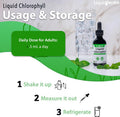 Liquidhealth Liquid Chlorophyll Drops - Internal Deodorizer Liver Detox Immune Support Stop Bad Breath Reduce Appetite Vegan Non-GMO (2 Oz)