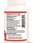 Nutridom Korean Red Panax Ginseng 500mg | 60 Vegan capsules | High Strength 8% Ginsenosides | Boosts Energy, Mood, Focused Strength, Enhanced Stamina Performance | Non-GMO, Made In Canada