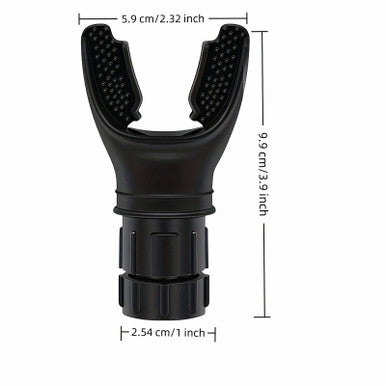 Fanbodta Portable Lung Capacity & Ab Trainer - Adjustable Resistance Breathing Exerciser For Core Strength Swimming Martial Arts | Medical-Grade Silicone Compact Design With Flow Control Valve