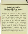 Bio Nutrition, Moringa Tea Mint, 30 bags
