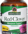 Nature'S Answer Red Clover Trifolium Pratense Full Spectrum Herb Natural Vegetarian Vegan High Strength Dietary Supplements Ideal for Menopause (90 Capsules)