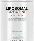Codeage Liposomal Creatine Monohydrate Powder Supplement, Pure Creatine 5000mg 3-Month Supply, Unflavored Creatine, Micronized Creatine Powder, Creatinine Sports Muscles, Keto-Friendly - 90 Servings