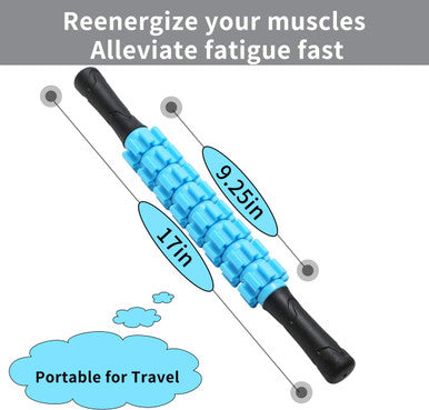 Massage Roller, Muscle Roller Stick, Therapy Roller Stick For Legs, Calf, Thigh, Lipo Roller For Relief Muscles, Deep Tissue Massage Rolling Pin For Trigger Points, Help Sore Muscle Recovery