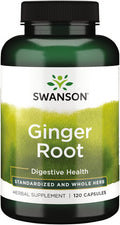 Swanson Ginger Root (Standardized) 250 Milligrams 120 Capsules