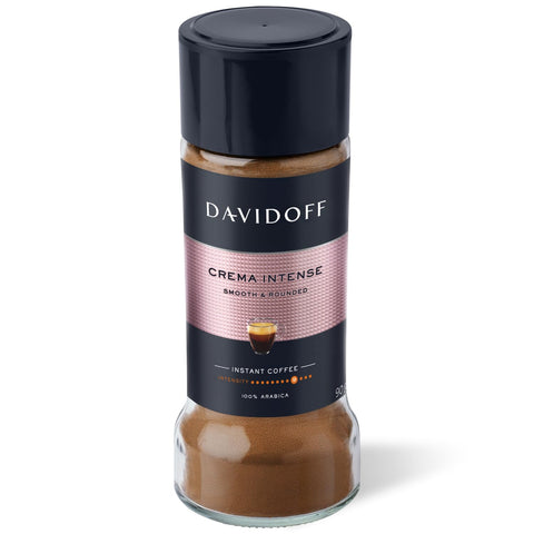 DAVIDOFF Rich Aroma Instant Coffee - Vivid and Spicy - Strong Body and Pleasant Acidity - 100% Arabica Beans - 10/12 Intensity - 1 x 3.52 oz