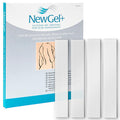 Newgel+ Advanced Silicone Scar Treatment Sheeting For Old And Scars, For Surgery, Injury, Keloids, C-Section, Burns, And Acne, Reusable, 1" X 6" Sheet (4 Count) - Clear