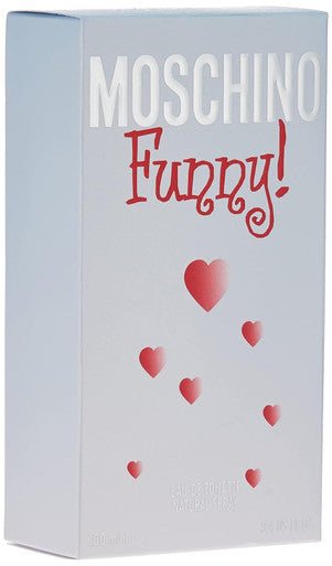 Moschino Funny For Women Eau De Toilette Spray 3.4-Ounce Bottle (Pack of 3)