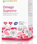Grandhealth Omega Supreme - 480 mg EPA / 240 mg DHA 90 softgels