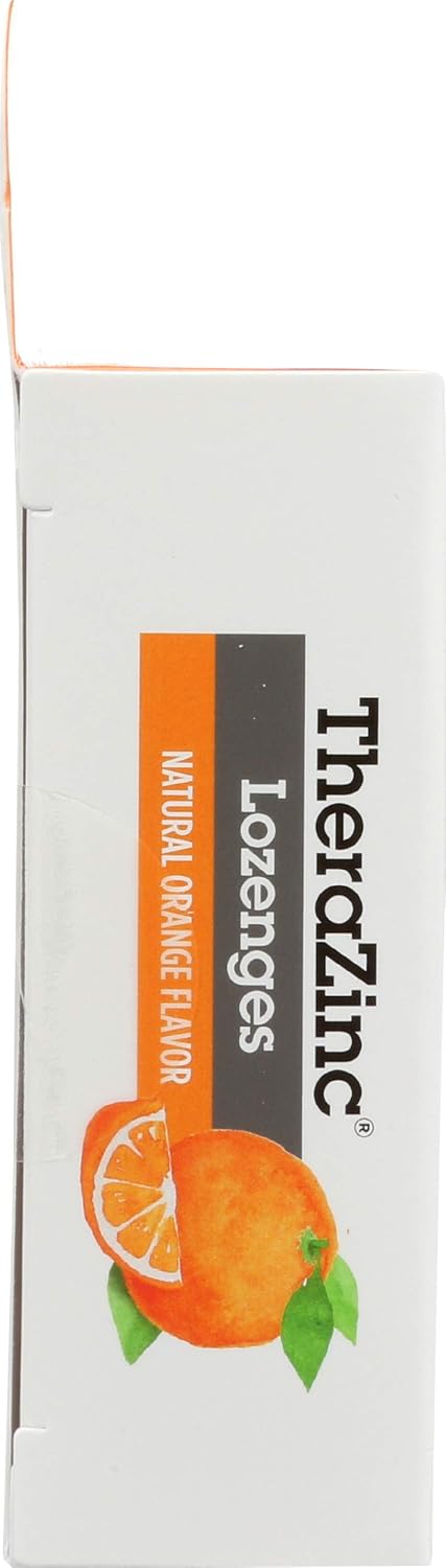 Quantum Therazinc Orange 24 Count Acetate Lozenges 0.5 Unit
