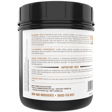 Left Coast Performance Vanilla Bone Broth Protein Powder 16oz + Chocolate Bone Broth Protein Powder 16oz