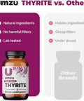 Umzu Thyrite Thyroid Support Supplement Magnesium, Zinc, Copper, Iodine & Selenium Healthy Metabolism, Sustained Energy & Weight Management Thyroid Complex Aid (30 Day Supply 120 Capsules)
