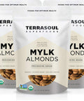 Terrasoul Superfoods Raw Unpasteurized Organic Almonds (Mylk Grade) 6 Pounds