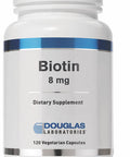 Douglas Laboratories Biotin 8 Mg | Vitamin B7 To Support Glucose Metabolism Enzyme Production And Nerve Function | 120 Capsules