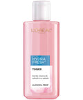 L'Oreal Paris Skincare Hydrafresh Toner Alcohol Free Toner With Pro Vitamin B For Face Fl Pack Of 1 Multi