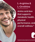 Bestvite L-Arginine L-Ornithine 500-250 (240 Vegetarian Capsules) (120 x 2) - No Stearates - No Fillers - Vegan - Non GMO - Gluten - No Calcium Silicate