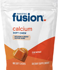 Bariatric Fusion Bariatric Calcium Supplement Chews Calcium Citrate with Vitamin D3 Bariatric Vitamin Sugar Free Chewable 500mg Lemon 60 Count