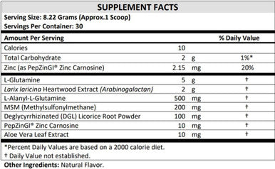 Healthy Gut Vegan Formula | With L-Glutamine And Clinically Proven Ingrediens | Supports Gut Permeability, Gastrointestinal Support, Helps Alleviate Stomach Discomfort And Boost Immunity*