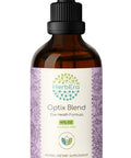 Optix Blend B120 Alcohol-Free Extract Tincture: Bilberry, Ginkgo Biloba Leaf, Goji Berries, Schisandra Berry, Grape Seed, Turmeric Root. Eyebright Herb. Eye Health Formula 4 Fl Oz