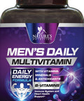 Multivitamin For Men - Daily Energy Extra Strength Vitamin Health For Men - With Vitamins A, C, D, E, B12, Zinc, And Minerals - Multimineral Non Gmo Multivitamin Supplement Made In Usa - 120 Count