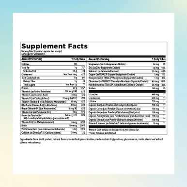 Reignite Wellness By Jj Virgin Vanilla Paleo-Inspired All-In-One Shake And Extra Fiber Powder Supplement