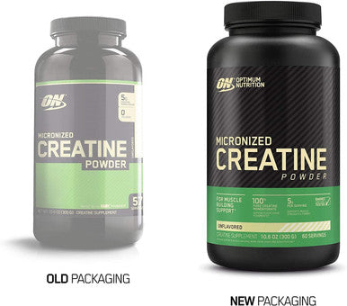 Optimum Nutrition Micronized Creatine Powder Unflavored 10.6 Oz (300 G)