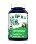 NusaPure Celery Seed Extract Capsules | 3750mg | 240 Veggie Caps | Non-GMO and