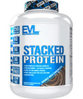 Evlution Nutrition Stacked Protein Protein Powder with 25 Grams of Protein, 6 Grams of BCAAs and 5 Grams of Glutamine (Double Rich Chocolate, 5 LB)