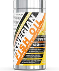 Musclemax Amazing Musle Norwegian Omega Fish Oil 1000 Mg 120 Softgels (Lemon) 120 Caps 120 count