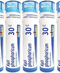 Boiron Homeopathic Medicine Kali Phosphoricum 30C Pellets 80Count Tubes (Pack Of 5)