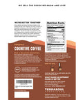 Terrasoul Superfoods Organic Cognitive Mushroom Coffee 30 Servings 14.29 Oz Energize Your Morning and Boost Focus with Powerful Mushrooms Compare to Ryze Mushroom Coffee