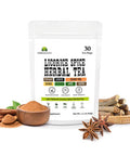 HERBALICIOUS Organic Licorice Spice Herbal Tea - Non-Gmo And Gluten Free Premium Natural Licorice Spice Tea Bags - Soothing And Caffeine Free Naturally Spicy Sweet Herbal Tisane - 30 Tea Bags