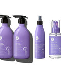 Luseta Biotin Shampoo Conditioner Set 16.9 oz each Biotin Leave in Conditioner 8.5 oz and Biotin Hair Oil Bundle
