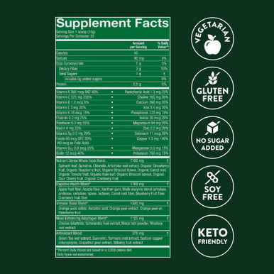 Nature'S Sunshine Power Greens - Wholefood Performance Greens (Power Pouch)