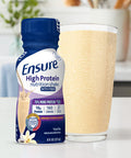 Ensure High Protein Vanilla Nutrition Shake With Fiber 8 Fl Oz (Pack Of 24)
