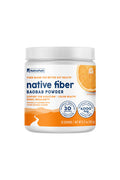 NativePath Organic Baobab Prebiotic Fiber Powder - Digestive Health Supplement - Natural Orange Flavor 30 Servings