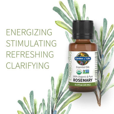 Garden of Life Essential Oil Rosemary 15 Ml 0.5 Fl Oz