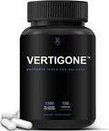 Humanx Vertigone - Vertigo Relief - Time-Tested Ingredients - Ancient Natural Inner Ear Balance Supplement - Relieves Dizziness Nausea Spinning & Swaying Sensations - Non Gmo - Dizzy Aid Pills